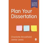 Plan Your Dissertation