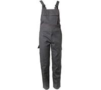 Planam 1744062 Size 62 500g/m sq "Heat/Fire Retardant Garments" Dungarees - Grey