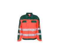 Planam 2008029 Size 29 "High Visible" Waisted Jacket - Orange/Green