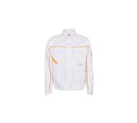 Planam 2317054 Size 54 "Highline Waisted Jacket - Pure White/Yellow