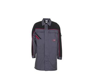 Planam 2352024 Size 24 "Highline" Coat - Slate/Black/Red