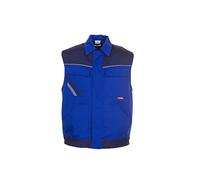 Planam 2360060 Size 2X-Large "Highline" Vest - Royal/Marine Blue/Zinc