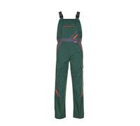 Planam 2432050 Size 50 "Visline" Dungarees - Green/Orange/Slate