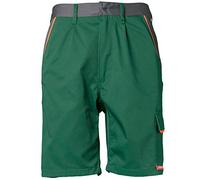 Planam 2472068 Size 4X-Large "Visline" Shorts - Green/Orange/Slate