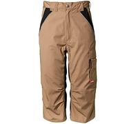 Planam 2554040 Size X-Small "Plaline" 3/4 Trousers - Sand/Black