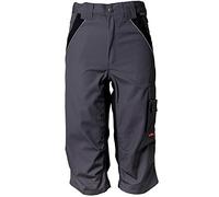 Planam 2556068 Size 4X-Large "Plaline" 3/4 Trousers - Slate/Black