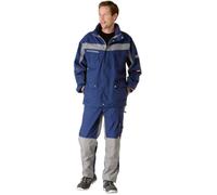 Planam 2572056 Size X-Large "Plaline" All-Weather Jacket - Navy/Zinc