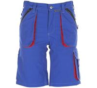 Planam 2841060 Size 2X-Large "Basalt" Shorts - Royal Blue/Red