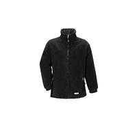 Planam 346064 Size 3X-Large "Stream" Fleece Jacket - Black/Anthracite