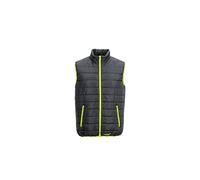 Planam 3697068 Outdoor Lizard Waistcoat, Navy/Green, Size 4XL