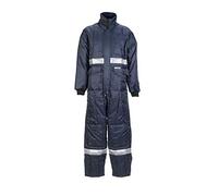 Planam 5124060 Size 2X-Large "Cold Storage" Overall - Marine Blue/Red