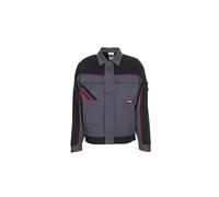 Planam Highline 2312 Men's Jacket Slate Black Red Size 54