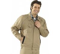 Planam Men;Women Canvas 320 Waisted jacket Canvas 320" Size 64 in black (pack of 1)