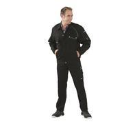 Planam - Canvas 320 Bundjacke Schwarz/Schwarz 58 - coats - P2222z