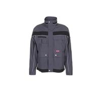 Planam Men;Women Plaline Waisted jacket Plaline Size 46 in black/zinc (pack of 1)