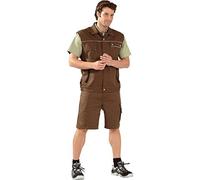 Planam Men's Canvas 320 Vest Canvas 320 Inch Size S in Grey / Black (Pack of 1)