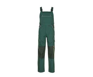 Planam Men's Canvas Dungarees 320, Size 42 (Germany) in Black