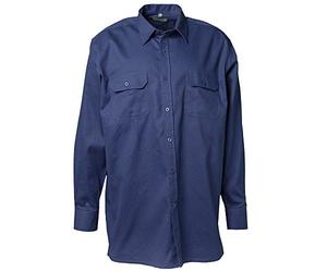 Planam Size 47/48 417047 Long Sleeve Drill-Shirt - Dark Blue