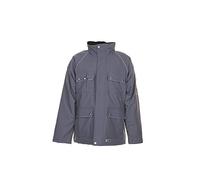 Planam Unisex Canvas Winter-Parka Canvas 320" Size XL in royal blue (pack of 1)