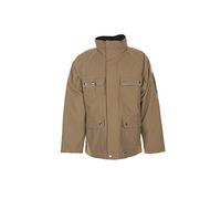 Planam Unisex Canvas Winter-Parka Canvas 320" Size XL in royal blue (pack of 1)