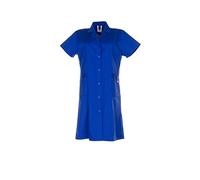 Planam Unisex Damen Womens Coat MG shortsleeve Size 42 in royal blue (pack of 1)