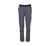 Planam Unisex Highline Damen Bundhose Woman Trousers Highline Size 48 in Slate/Black/red (Pack of 1)