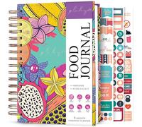 Planberry Food Journal for Women, Weight Loss Tracker, Exotic Cocktail