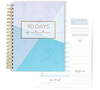Pland Studio All-In-One 90 Day Goal Planner, Quarterly Planner, Guided Journal with Prompts, Daily Journal Notebook and Hourly Planner! Fitness, Self Care Wellness, Productivity, Mental Health, ADHD,