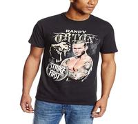 PLANDOO Men's Randy Orton Strike First T Shirt Licensed Black M