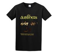 PLANDOO Men's The Dubliners in Session O-Neck Cotton T Shirt Black XL