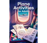 Plane Activities For Adults: Boredom Activities For Adults Airplane Activity and Puzzle for Adults