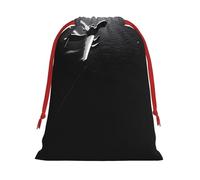 Plane flying over the sea -Print Drawstring Gifts Bags M Size - Soft Flannel Fabric Reusable For Wedding Party Favors Gifts Packaging