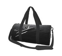 (Plane Flying Over The sea) Print Round Large Travel Bag - Multi-Compartment Organizer Lightweight for Trips & Sports