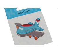 Plane Iron Or Sew On Motif