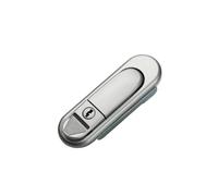 Plane Lock Distribution Box Lock AB301-1 Electric Cabinet Lock Plane Lock Mechanical Lock 1Pcs(AB303 Matte)