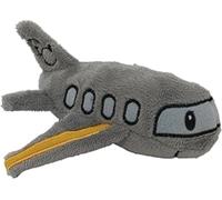 The Puppet Company Plane Finger Puppet in Grey - Commute Plush Toy for Storytelling, Role Play and Travel - Cute Air Vechile Collectable for Children and Adults - 12cm