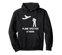 Plane spotter at work Pullover Hoodie