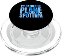 Plane Spotters I'd Rather Be Plane Spotting PopSockets PopGrip for MagSafe