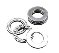Plane Thrust 51107 51108 8105 8106 Axial Ball Bearings 10Pcs(51102 15x28x9mm)