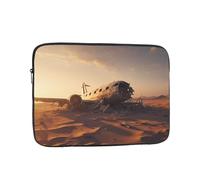 Plane wreckage 12 inch Prints Laptop Case - Slim and Portable, Suitable for Office Travel and Commute