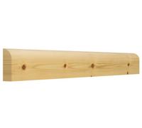GoodHome Planed Natural Pine Rounded Architrave (L)2100mm (W)44mm (T)15mm