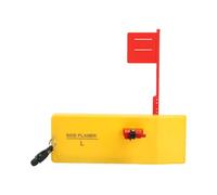 Planer Boards for Fishing Trolling,Medium Inline Side Planer Boards with Quick-Grip Snap Release,Fishing Tool Fishing for Inshore Offshore Trolling Dragging,Fishing in Line Side Clip (Yellow2-Left)