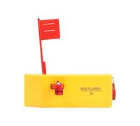 Planer Boards for Fishing Trolling,Medium Inline Side Planer Boards with Quick-Grip Snap Release,Fishing Tool Fishing for Inshore Offshore Trolling Dragging,Fishing in Line Side Clip (Yellow3-Right)