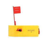 Planer Boards for Fishing Trolling,Medium Inline Side Planer Boards with Quick-Grip Snap Release,Fishing Tool Fishing for Inshore Offshore Trolling Dragging,Fishing in Line Side Clip (Yellow2-Right)