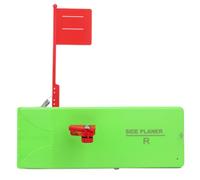 Planer Boards for Fishing Trolling,Medium Inline Side Planer Boards with Quick-Grip Snap Release,Fishing Tool Fishing for Inshore Offshore Trolling Dragging,Fishing in Line Side Clip (Green3-Left)