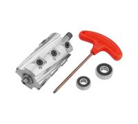 Planer Sprial Helical Cutter Head Premium Sturdy Practical Spare Parts Portable Woodworking Tool Wood Jointer Planer Accessory