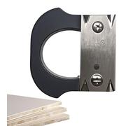 Planer | Wood Chamfering Planer for Mouldings and Angles | Corner Planer with Non-Slip Handle for Curved or Straight PVC and ABS Veneer