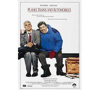 Planes Trains And Automobiles 80's John Candy Steve Martin Poster/Print/Picture Satin Photo Paper - A2-420mm x 594mm