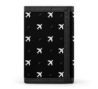 Planes Unisex Trifold Wallets Slim Coin Purse Wallet Money Holder for Work Travel Outdoors