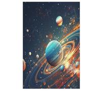 Planet 1000 Piece Wooden Jigsaw Puzzles for Adults & Kids - Puzzle for Teens （78×53cm）